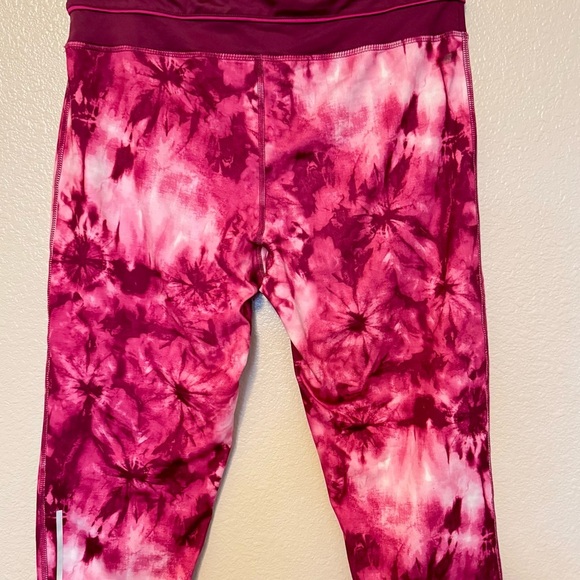 Danskin Now Pink Tie-Dye Leggings - Picture 2 of 3